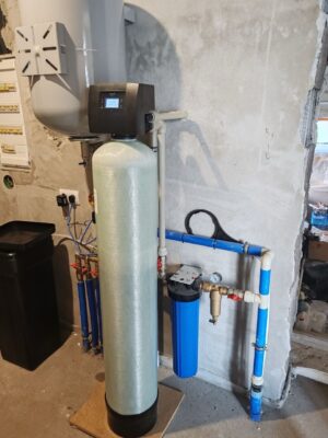 Система комплексной очистки воды для умягчения, удаления железа и органических веществ